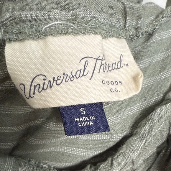 Universal Thread Olive Striped Maxi Dress - Picture 2 of 5